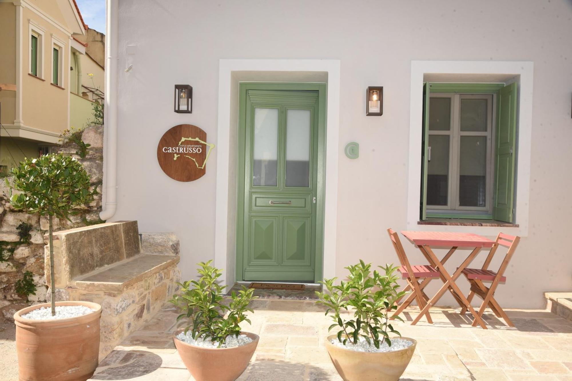 Castrusso Castle Apartments Chios Town Eksteriør billede